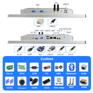 PC Panel <span class=keywords><strong>Touchscreen</strong></span> Industriale All-in-One RCOMPT di Alta Qualità con Interfacce Personalizzabili Android 11/<span class=keywords><strong>Ubuntu</strong></span> RK3288/RK3399 - Product Image 5