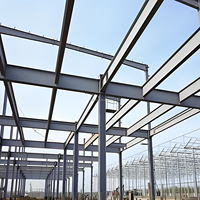 Bâtiment d'entrepôt industriel préfabriqué en acier lourd, structure préconçue, pour atelier ou usage résidentiel