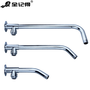 Simple Surface-<b>Mounted</b> Overhead Shower Head Bracket Rod with 4/6 Split Connector for Shower Room Accessories - Product Image 2