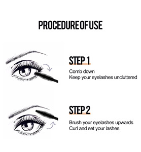 Máscara de Pestañas de Larga Duración a Prueba de Agua, Espesante y Alargadora, de Marca Privada, para Maquillaje de Fiesta - Product Image 4