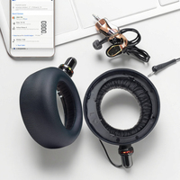 Livraison gratuite S Ony Play-station 5 Pulse 3D PS5 Casque sans fil Remplacement des coussinets d'oreille Coussinets d'oreille Pièces de réparation
