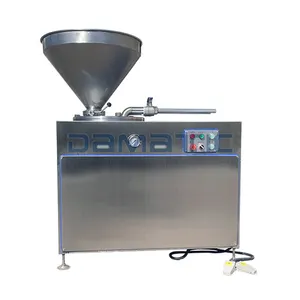 Máquina de enchimento quantitativa de salsicha de carne a vácuo de alta capacidade para venda automática