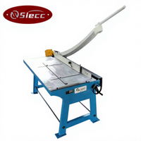 Cisailles à guillotine manuelles Q01-0.8x2500, cisailles pour tôles d'acier, d'aluminium et de cuivre