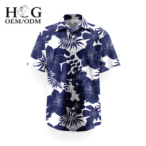 Camisa Hawaiana Holgada para <span class=keywords><strong>Hombre</strong></span>, Estilo Casual de Playa, Popelina, Manga Corta, Transpirable, Antiarrugas, Éxito de Ventas - Product Image 6