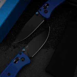 BUGOUT S30V Blade Clip Safety Lock Non-Slip Glass Fiber <b>Nylon</b> Handle EDC Folding Pocket Knife for Outdoor Camping OEM Support - Product Image 5