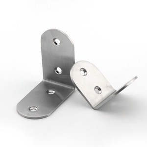 Soporte de Esquina en Forma de L de Acero Inoxidable Haldibosi, 50x50x38mm, 65x65x38mm, 85x85x38mm, Conector de Soporte para Estantes de Muebles - Product Image 3