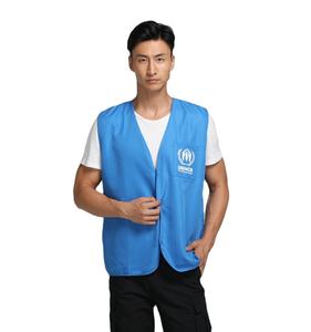 مخصص الأمن المرور الطريق ضابط البناء عاكس مرحبا فيس التطريز طباعة شعار سترة السلامة العمل - Product Image 1