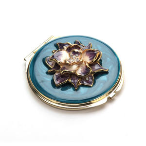 <span class=keywords><strong>Espejo</strong></span> cosmético enjoyado redondo de 70mm, múltiples estilos disponibles para sus necesidades de belleza - Product Image 2