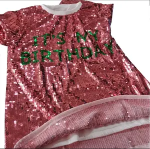 Custom Apparel It Is My Birthday Party Nightclub Style Game Day Sequin Shirt