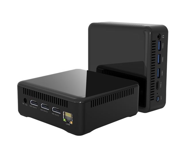 Micro PC Mini Computer HSI-N95 Intel Lake N100 with 3*4K UHD Ports Win 11 Operating System and Big ROM 256GB/512GB Wifi6 Mini PC