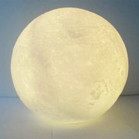 Lampe de décoration de salon Coran 3 couleurs 16 couleurs LED Lampe lune 3D Veilleuse