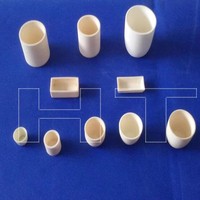 Tapa de Protección de Termopar de Cerámica de Alúmina Al2O3 de Alta Pureza HT para Termopares Tipo S, R, B - Piezas de Cerámica Personalizadas