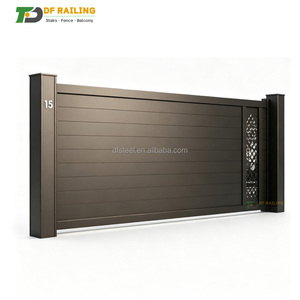 Puerta Corredera Eléctrica <span class=keywords><strong>de</strong></span> Diseño Competitivo DF, Puertas Correderas <span class=keywords><strong>para</strong></span> Entrada <span class=keywords><strong>de</strong></span> Vehículos - Product Image 1
