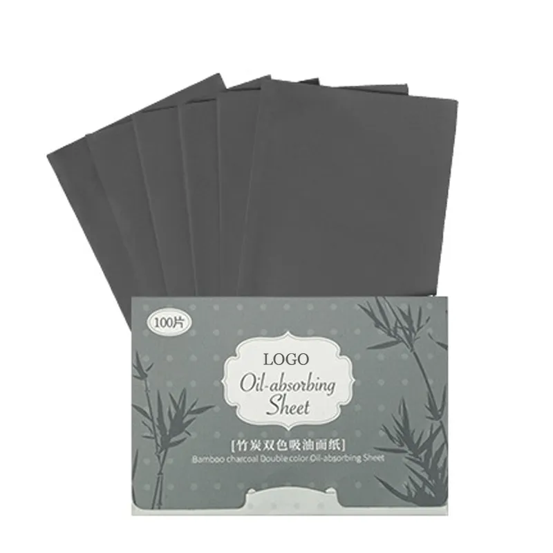 Feuilles absorbantes d'huile de haute qualité, 100 pièces, contrôle de l'huile, moulant, pour le maquillage, le visage