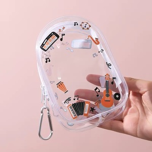 Outdoor <b>Transparent</b> PVC Plush Doll Storage <b>Bag</b>-Portable Travel Crossbody Trendy Customizable Itabag - Product Image 4