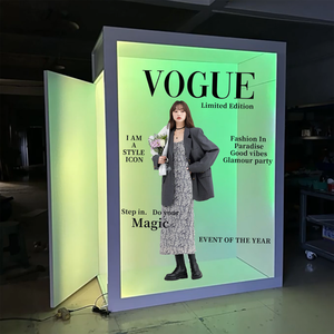 Boîte de photographie 360° à rotation lente pour défilés de mode, casting de modèles et présentation de designers - Product Image 5