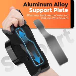 무선 온열 압박 손목 보호대 손 통증 완화 마사지 벨트 (열 진동 마사지 기능 포함) - Product Image 4