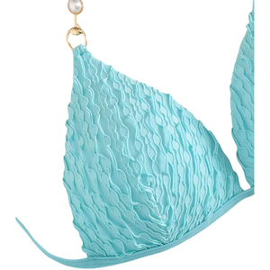 Nuovo Costume da Bagno Senza Maniche per Donna, Sexy Bikini Due Pezzi dal Design Accattivante, Costume da Spiaggia per Ragazze - Product Image 2