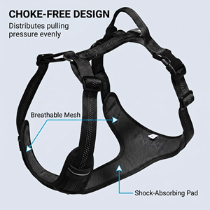 <b>Pet</b> Supplies Wholesale Breathable Custom Mesh Nylon Solid <b>Pet</b> Reflective Dog <b>Harness</b> - Product Image 2