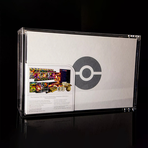 Boîte de rangement magnétique avec couvercle UPC, en acrylique, pour collection de boosters Pokémon <span class=keywords><strong>Ultra</strong></span> <span class=keywords><strong>Premium</strong></span>, moderne, portable, vitrine - Product Image 5