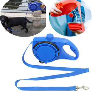 <b>Pet</b> <b>Leash</b> Retractable Black Plastic Dog Walking Beach Use - Product Image 5