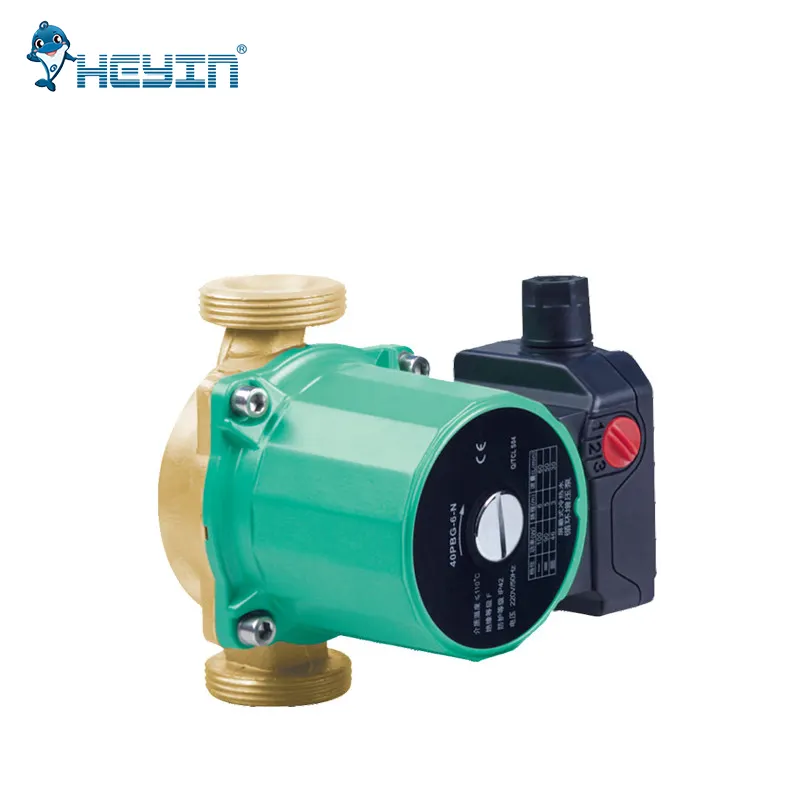 New design best price 100watt mini hot water temperature pressure control circulating booster water pump