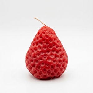 <b>Large</b> Strawberry <b>Candle</b> Scented Soy Wax Fruit Shaped <b>Candles</b> Decorative Pillar <b>Candle</b> Decor Private Label Custom Color Scent - Product Image 2