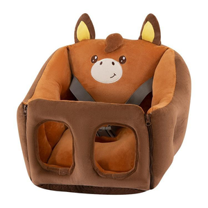 Cojín de Aprendizaje para Bebés, Diseño de Animalitos Adorables, Sofá de Peluche, Silla de Comedor para Niños, Directo de Fábrica - Product Image 1