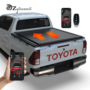 Zolionwil Volet roulant électrique LidTruck Couverture rétractable de la benne avec feu stop pour Toyota <span class=keywords><strong>Hilux</strong></span> Vigo Revo Rocco Tacoma Tundra - Product Image 1