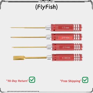 <strong>FlyFishRC</strong> Tool Kit Screwdriver Set for Airplane FPV RC Freestyle Long Range Drone Parts - Product Image 6