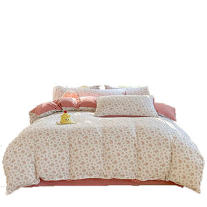 Weiche bequeme Bettwäsche für alle Jahreszeiten Atmungsaktive Kühlung Hotel bettwäsche für Frauen, Männer, Jugendliche 4-teiliges Bettwäsche set - Product Image 2