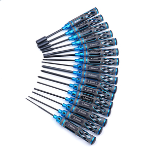 Juego de Herramientas <span class=keywords><strong>RC</strong></span> Personalizadas al por Mayor, Kit de Herramientas para Autos <span class=keywords><strong>RC</strong></span> Tamiya HPI Racing Arrma, 16 Piezas, Destornilladores de Cabeza Plana/Cruzada/Hexagonal - Product Image 3