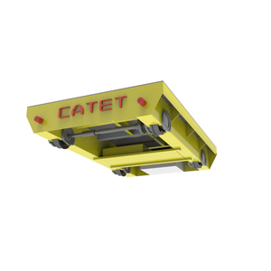 Plate-forme résistante de transport de structure métallique de chariot de transfert de tambour de câble de chariot de transfert de rail de 10 tonnes - Product Image 4