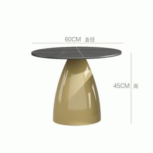 طاولة قهوة معدنية حديثة بتصميم بسيط ومتين لغرفة المعيشة والأثاث المنزلي - Product Image 6