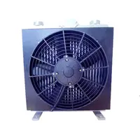 Radiatore olio idraulico a piastra in alluminio con sostituzione aftermarket del ventilatore