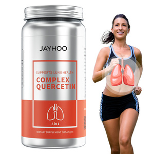 핫 세일 식물 기반 셀레늄 농축 몰트 및 효모 추출물 캡슐 케르세틴 폐 림프 결절 관리 - Product Image 2