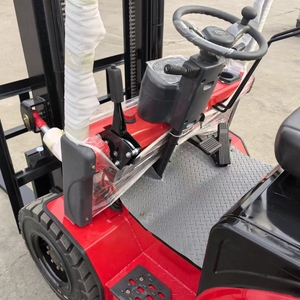 Chariot élévateur électrique polyvalent de 2 tonnes, modèles de manutention télescopique, batterie plomb-acide 60V/200AH, mât à deux étages, pneus pleins, personnalisable - Product Image 3