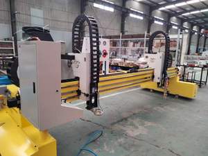 เครื่องตัดพลาสม่า CNC แบบโครงเหล็กสำหรับงานหนัก ใช้ได้สองระบบ ทั้งพลาสม่าและแก๊สออกซิเจน สำหรับตัดเหล็กอ่อน เหล็กกล้าไร้สนิม และเหล็กคาร์บอน - Product Image 3