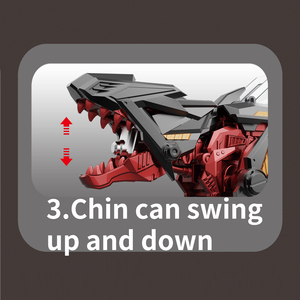 Juguete de <span class=keywords><strong>Dinosaurio</strong></span> Mecánico, Robot <span class=keywords><strong>Dinosaurio</strong></span> Caminante con Alas Móviles y Articulaciones Flexibles, Modelo Biónico para Armar para Niños - Product Image 5