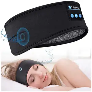 Bt 5.0 3D Headset Stereo Nirkabel Headband Telepon Headset Tidur Lembut Masker Mata Tidur Headset Musik Dukungan Bebas Genggam