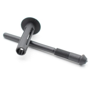 Rivets aveugles <span class=keywords><strong>à</strong></span> pression 1/8x1/2 et 3/16x1/2, clips et attaches automobiles, rivets <span class=keywords><strong>à</strong></span> pression en plastique personnalisés, rivets en plastique de 8 mm pour roues - Product Image 2