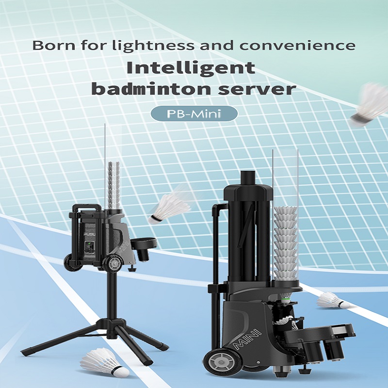Hot Popular Professional Automatic Badminton Ball Machine App Remote Control Shuttlecock Feeder Equipment for Training