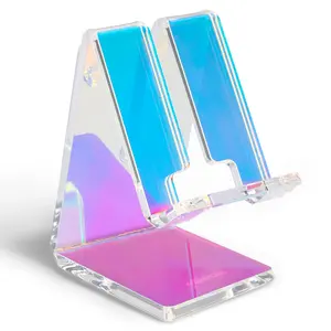 bespoke premium acrylic phone and tablet display stand hands-free lucite cellphone holder