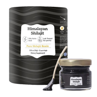 Complément alimentaire à base de plantes pur 30G/50G Résine de Shilajit Himalaya Minéraux de qualité alimentaire Complexe de vitamines 50% Acide fulvique Énergie masculine Immunité
