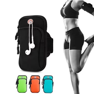 Sac de téléphone de sport personnalisé de haute qualité avec votre propre logo, sac de bras pour la course en plein air, idéal pour les cadeaux publicitaires - Product Image 3