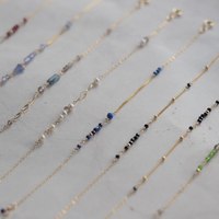 Bracelet de chaîne perlé en cristal de guérison délicat fait à la main pierre naturelle femmes accessoires plaqué or résistant à l'eau et au ternissement