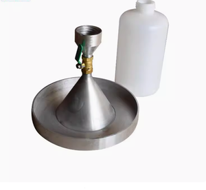 جهاز اختبار كثافة التربة المخروطي القياسي سعة 4 لتر بقطر 6 بوصات للاختبار الميداني - Product Image 2