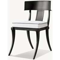 Ensemble de chaises de salle à manger modernes en aluminium, fabriquées à la main, avec soudure de précision, pour une utilisation en extérieur dans la cour