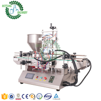 Sistem Pengisian Ulang Viscous Pneumatik Semi Otomatis untuk Sampo, Sabun Mandi, Pasta Gigi, Sachet, Pouch, Nozzle Tunggal/Ganda dengan Mixer