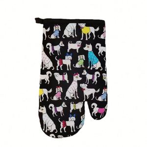 Ensemble personnalisé de gants de four résistants à la chaleur, de protège-plat et de mitaines pour la cuisson au four - Product Image 2